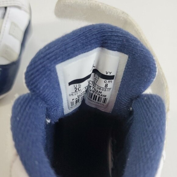 Nike Air Jordan 11 Retro Toddler Sz 2C 378049-100 Blue White - Picture 8 of 8